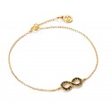 PULSERA PLATA BAÑO ORO VICEROY JEWEL