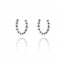 UNIDAD DE  EAR CUFF PLATA RODIADA 