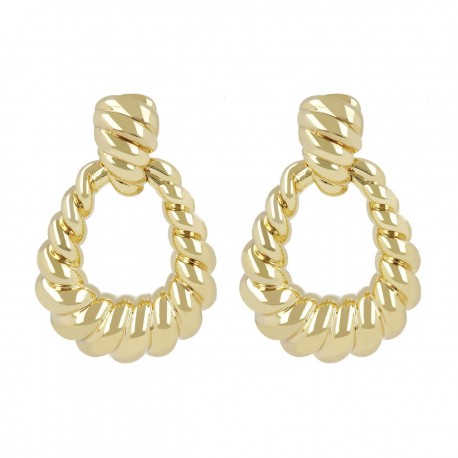 PENDIENTES SOAVE ORO 18 KTES