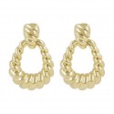 PENDIENTES SOAVE ORO 18 KTES