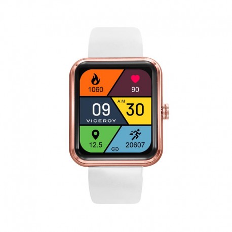 RELOJ SMARTWATCH ROSADO 