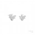 PENDIENTES DE PLATA DE LEY ABEJA