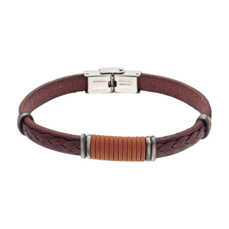 PULSERA CABALLERO PIEL 21 CMS