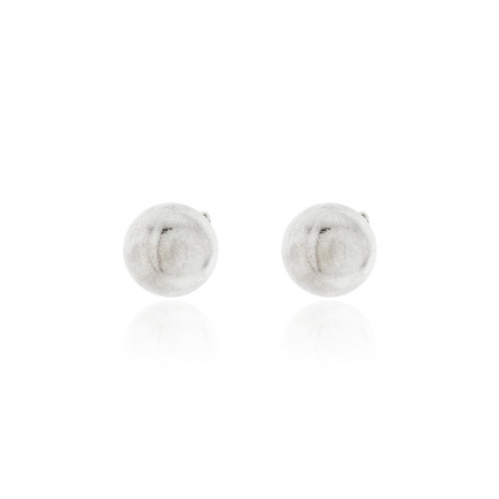 pendientes de plata bola 10mm