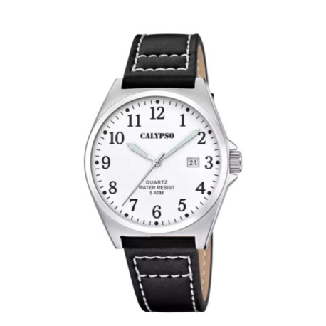 RELOJ CALYPSO BASIC K5868/1 BLANCO HOMBRE