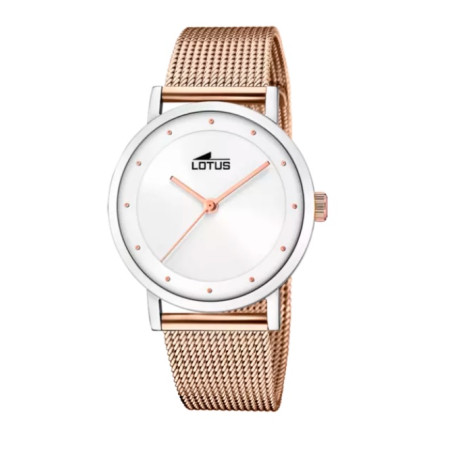 RELOJ DE MUJER LOTUS TRENDY CON ESFERA PLATEADA 18