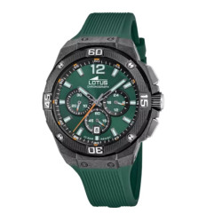 RELOJ LOTUS CHRONO 18975/2 VERDE CORREA DE CAUCHO,