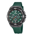 RELOJ LOTUS CHRONO 18975/2 VERDE CORREA DE CAUCHO,